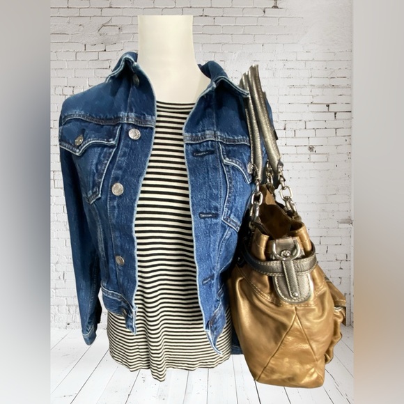 Coach Limited Edition XL North South Tote in Bronze Copper - Picture 7 of 15